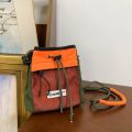 Portable Nylon Drawstring Crossbody Bag Square Men Messenger Bag Couple Gift Lightweight Mini HandBag Student. 