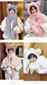 3 In 1 Teddy Bear Cap For Girls. 