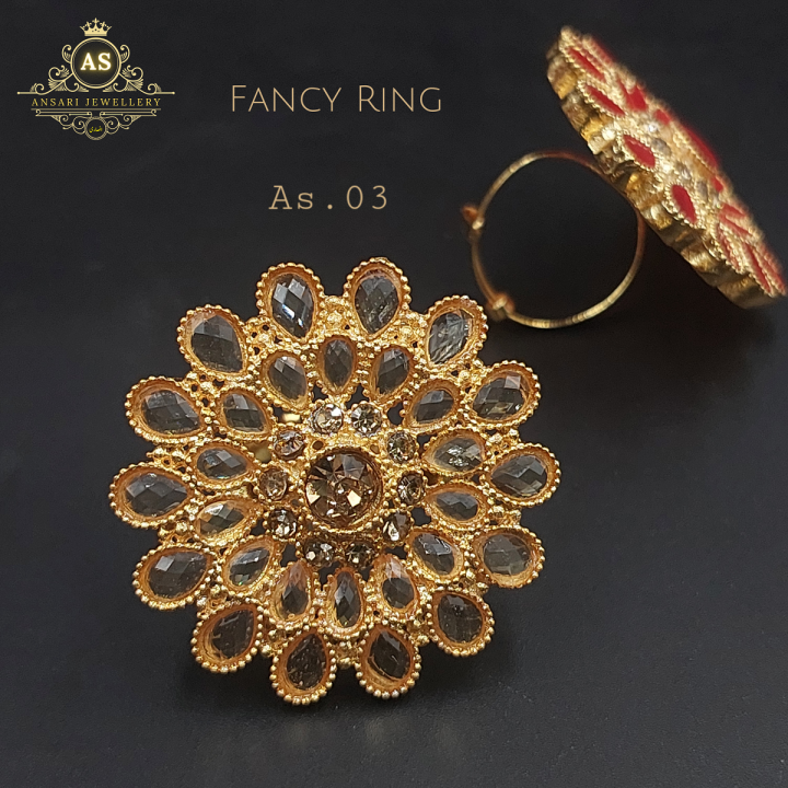 Fancy Rings for Women Girls - shampion color
