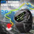 Wenefang 2025 New For HUAIWE GPS Smart Watch Men 5ATM IP69K Waterproof Smart 2025 Watches Compass Altimeter Barometric 1.43'' AMOLED Bracelet. 