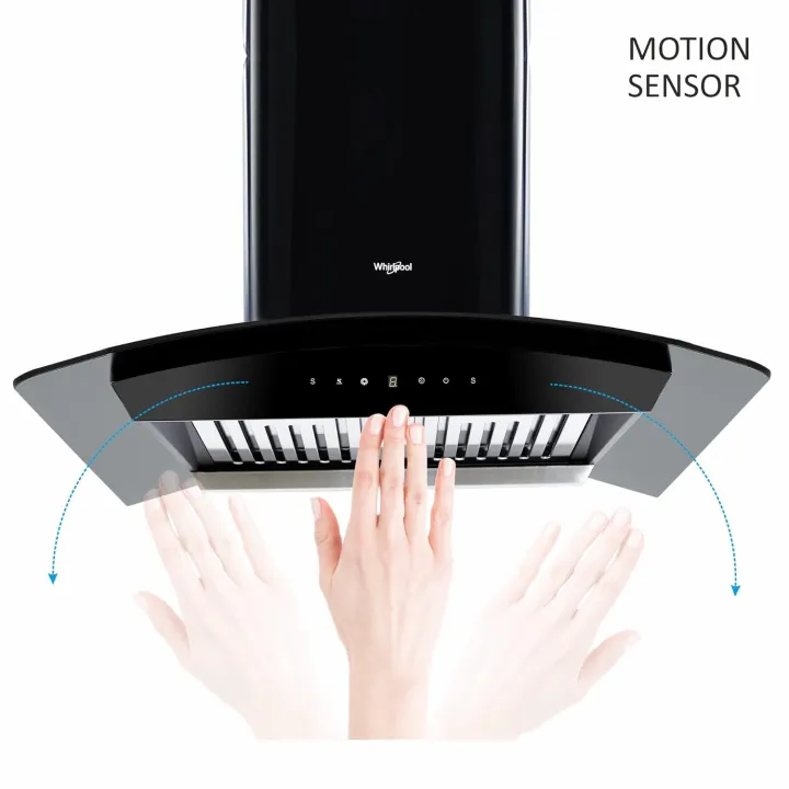 Whirlpool%2090%20cm%201100%20m%C2%B3/HR%20Auto-Clean%20Curved%20Glass%20Kitchen%20Chimney%20(901%20HAC%20HOOD,%20Baffle%20Filter,%20Touch%20Control,%20Black)%20-%20Image%204