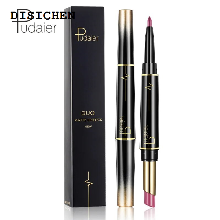 DISICHEN%20Hot%20Selling%20Pudaier%2016%20Color%20Double%20Head%20Lipstick%20Lipliner%20Matte%20Moisturizing%20Waterproof%20Lasting%20Fashion%202%20In%201%20Lipstick%20Lipliner%204.5gShipping%20Bags%20-%20Image%204