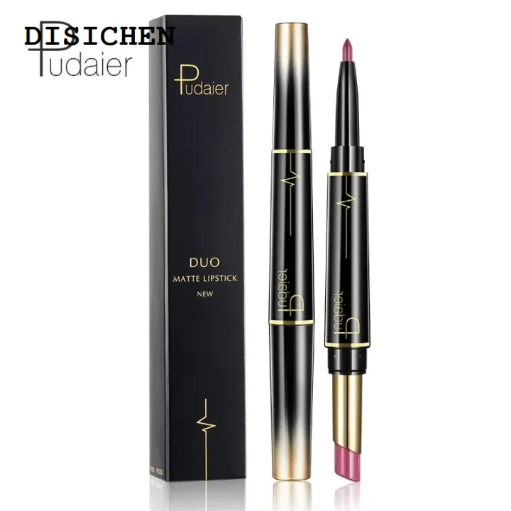 DISICHEN%20Hot%20Selling%20Pudaier%2016%20Color%20Double%20Head%20Lipstick%20Lipliner%20Matte%20Moisturizing%20Waterproof%20Lasting%20Fashion%202%20In%201%20Lipstick%20Lipliner%204.5gShipping%20Bags%20-%20Image%204