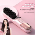 Difutagui Hair Ions Brush Fast Heating Negative Straightener Curly Sales promotion Electric Comb Hair Fluffy Hot Brush Detangling Styling. 