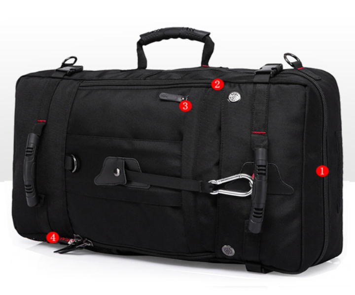 Bag%20Travel%20Carry-on%20Superior%20Quality%20Multifunctional%20KAKA%20Convertible%20Duffle%20Durable%20Backpack%20-%20Image%207