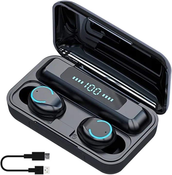 Q13S%20Bluetooth%20Wireless%20Binaural%20Tws%20Stereo%20Business%20Earbuds%20With%20Charging%20Bin%20-%20Black%20-%20Image%203