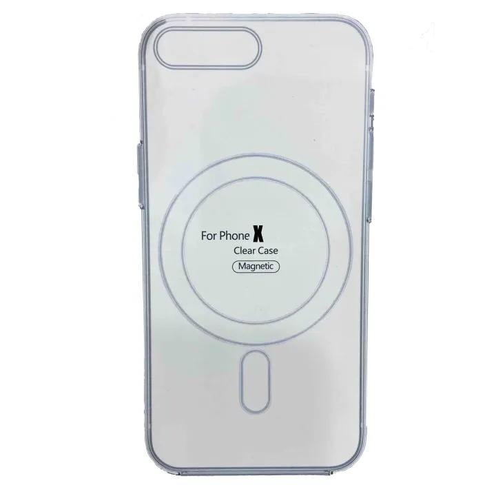 Apple%20iPhone%20X%20Clear%20Little%20Hard%20Case%20With%20MagSafe%20Magnetic%20%7C%20Black/%20Navy%20Blue/%20WhiteRD%20-%20Image%202