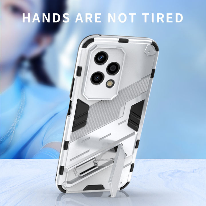 Lenuo%20For%20Honor%20200%20Lite%20Back%20Cover%20Punk-Casing%20Eight-Color%20Anti-Fall%20And%20Anti-Slip%20Phone%20Bracket%20Lens%20Protection%20Cover%20Lovers%20Case%20-%20Image%203