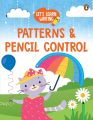 My First  Patterns & Pencil Control First Trace and Write Practice Workbook | Ages 3+ ( Penguin Publication). 