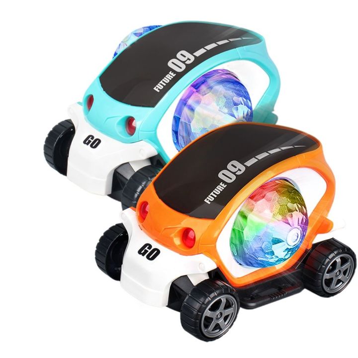 Didai 09 Future Omni-Directional Auto Turning Musical Stunt Car Toy for ...