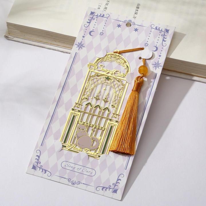 10*4.3cm%20Bookmark%20Hollowed%20Book%20Clip%20Kitten%20Pendant%20for%20Book%20Lovers%20Reading%20Stationery%20-%20Image%207