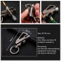 Multifunction Keychain With Flint Metal Match Starter And Bottle Opener, Suitable As Gift Ideas And Emergency Rescue Equipment. 