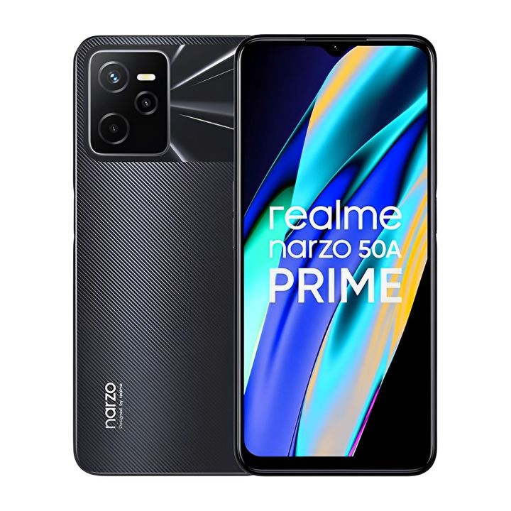 Realme Narzo 50A Prime (Flash Blue, 4/128Gb)With Charging Cable
