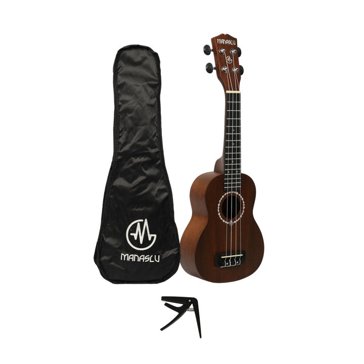 Manaslu Danfe 21 Inch Soprano Ukulele with Bag