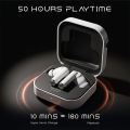 Ultima Aura Earbuds, Hi-Res Audio Certified with Sony LDAC, Multi-Function Rotating Crown with in App Customization, 6 Mic Crystal Clear Audio & Hybrid ANC up to 50 dB, App Support, Multi-Point Connectivity, (10 Mins = 180 Mins Playtime), 3D Audio, Bl 5.4. 