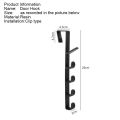 Door Hanger Wall Organizer Hook Bedroom Clothing Hook Holder Coat Hat Bag Rack Bathroom Kitchen Home Storage Organization MENGYU. 