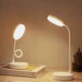 Rechargeable Foldable LED Desk Lamp with 3 Lighting Modes & USB Charging Port - Adjustable Color Temperatures, Touch Control, Ideal for Bedroom, Study, Living Room | Portable & Flexible Desk Light. 