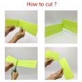 8Pcs Adjustable Plastic Drawer Organizer | Drawer Divider Organizers Expandable Drawer Cabinet Drawer Separator Divider Grid HouseholdBy Hamro Store. 