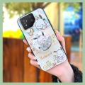 cute Rotatable stand Phone Case For Asus ROG Phone8/8Pro Soft Case Durable Anti-knock Fashion Design Cartoon quicksand. 