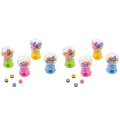 FORIDE 2X Mini Fruit Gashapon Eraser Machine Eraser Dispenser Kids Stationary School Supplies Children Gift. 