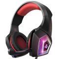 Hunterspider Wired On Ear RGB Light Gaming Headphone With Mic. 