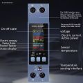 Difutagui AC85-290V/40A Din Rail AC Monitor Multifunction Energy Power 2025 Sales promotion Voltage Current Power Factor KWH Electric Frequency Meter. 