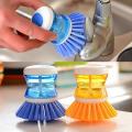 Home Kitchen Washing Tool Plastic Pot Pan Dish Bowl Cleaning Brush Scrubber. 