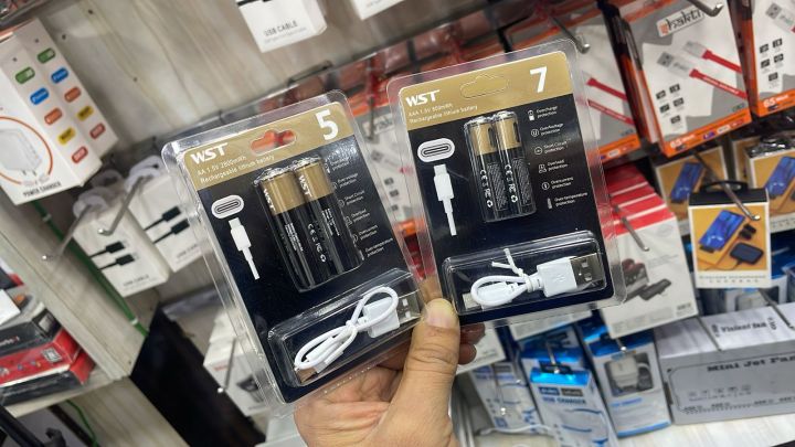 Smart Tools AA 1000mAh Micro USB Rechargeable 2 Pack Battery
