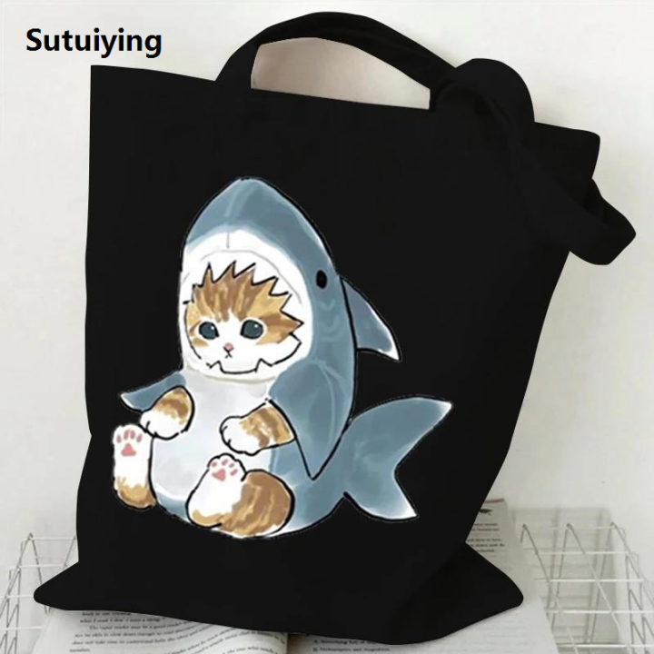 Sutuiying%20High%20Capacity%20Women%20Men%20Canvas%20Shoulder%20Bags%20Cute%20Cats%20Cartoon%20Anime%202025%20Tote%20Bag%20Teen%20Girls%20Beach%20Bag%20Funny%20Kitten%20Female%20Handbags%20-%20Image%206