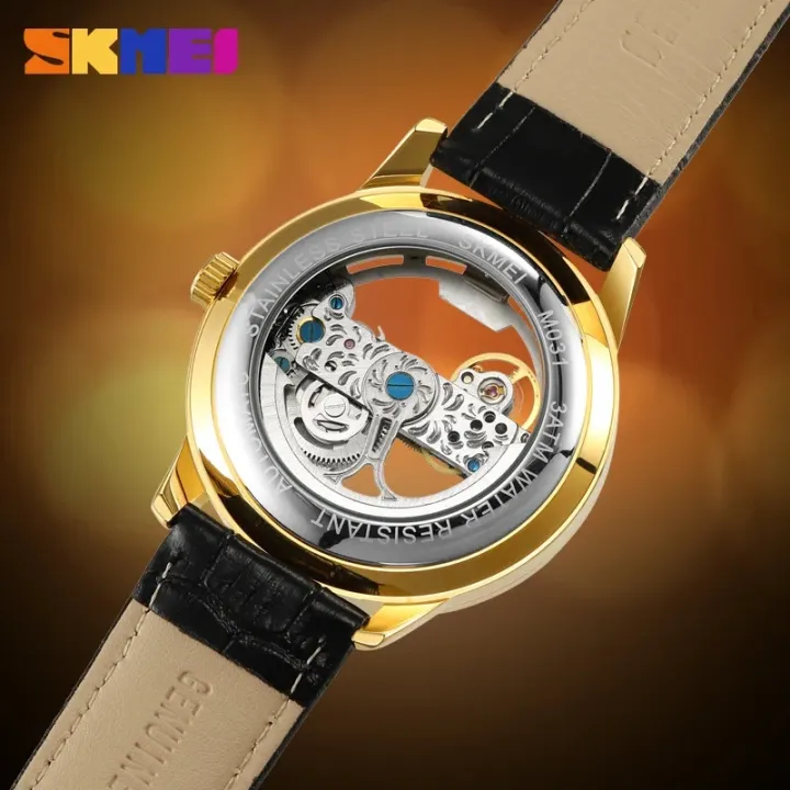 Skmei%20M031%20Mechanical%20Creative%20Dial%20Fully%20Automatic%20Hollowed%20Out%20Stainless%20Steel%20Case%20Leather%20Strap%20Watch%20-%20Image%203