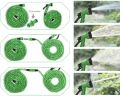 100-Feet Green The Incredible Expanding Magical Hose Pipe With Spray Gun. 