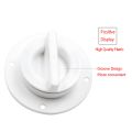 NAMUNY 2X New Water Valve Deck Drain Scupper Drain Valve Outlet for Marine Boat Raft Yacht. 