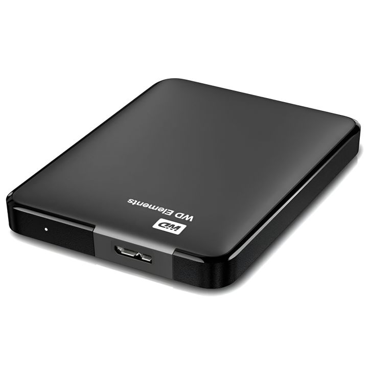 Western Digital Wd Elements 1Tb Portable External Hard Drive (Black)