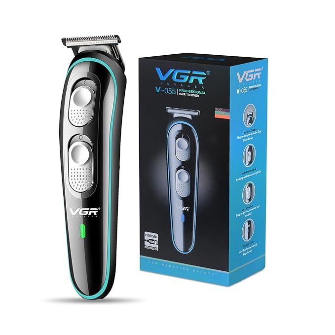 Introducing the VGR V-055 Professional Hair Trimmer, a high-quality grooming tool crafted for men's grooming needs. This multi-pack trimmer, originating from China, guarantees accuracy and effectiveness, making it a must-have for your grooming regimen. It