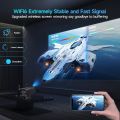 HY320 Mini 4K Android Projector – 300ANSI, WiFi6, BT5.0, Auto Keystone, 40-150”   Android 14 RAM 2GB ROM 32GB. 