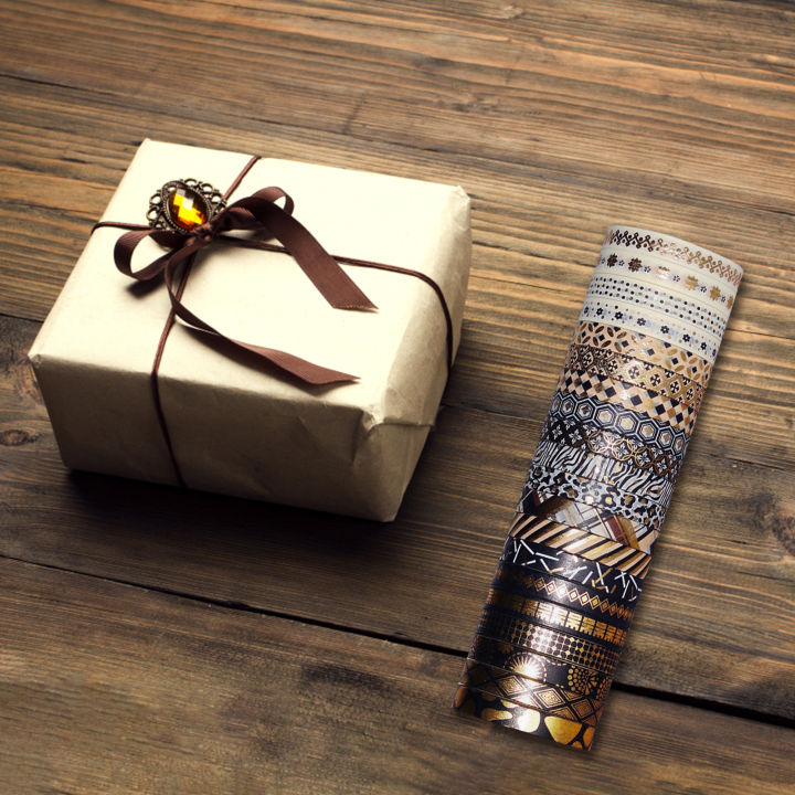 20Roll/Set%20Washi%20Tape%20Clear%20Print%20DIY%20Removable%20Decorative%20Geometric%20Patterns%20Paper%20Stickers%20for%20Kids%20-%20Image%205