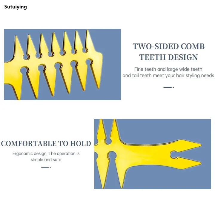 Sutuiying%20Professional%20Barber%20Styling%20Comb%20Kits%20Gold%20Hairdressing%20Neck%20Brush%20New%20Electroplated%20Oil%20Head%20Combcomb%20Men%20Salon%20Wide%20Tooth%20Comb%20-%20Image%205