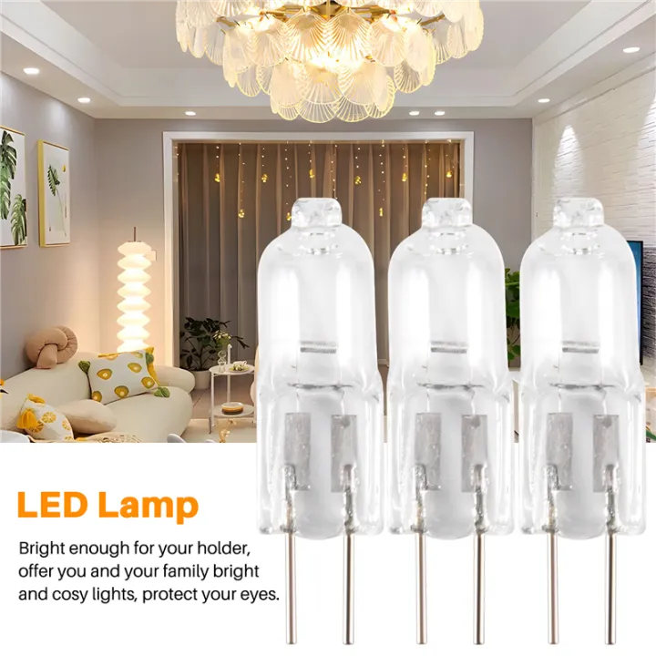 5%20x%20G4%2020W%2012V%20Clear%20Halogen%20Capsule%20Lamp%20Light%20Bulbs%20-%20Image%204