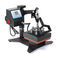 Logo heat press machine advanced digital control for precise logo printing with adjustable pressure, even heat distribution, and high-quality transfers on T-shirts, bags, hats, and various fabrics for professional results. 