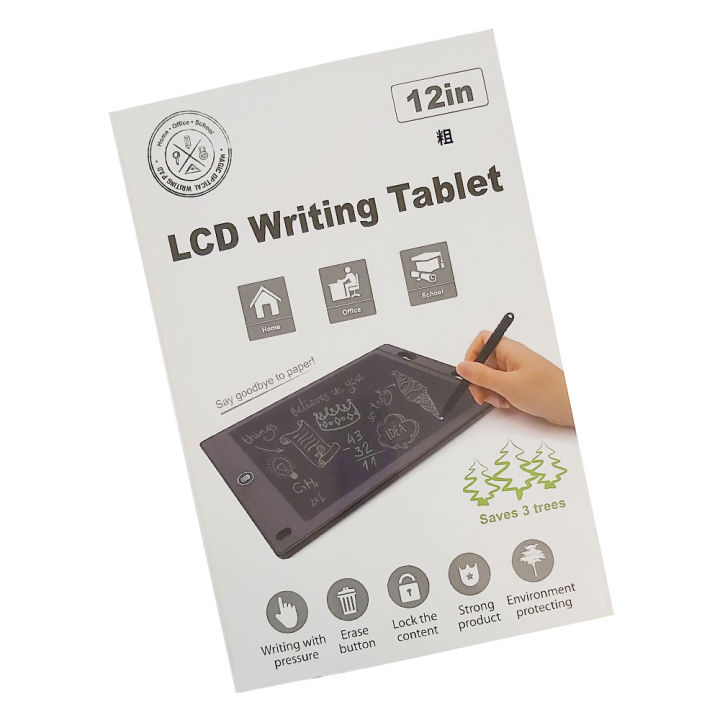 12%20Inch%20LCD%20Writing,%20Sketching,%20Drawing,%20Erasable%20Electronic%20Paperless%20Tablet%20&%20Handwriting%20Pad%20for%20Baby,%20Toddlers%20&%20Adult%20-%20Image%208