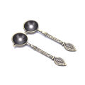 Anti-Hot Sealing Wax Spoon vintage metal handle Wax Spoon DIY Ancient Seal Retro ZHANGBEI. 