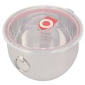 Practical 304 Stainless Steel Noodle Bowl 1300ml Lunch Box Food Storage Container For Camping. 