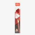 Nataraj 621 Ruby Triangular HB Pencil 12 Pcs. 