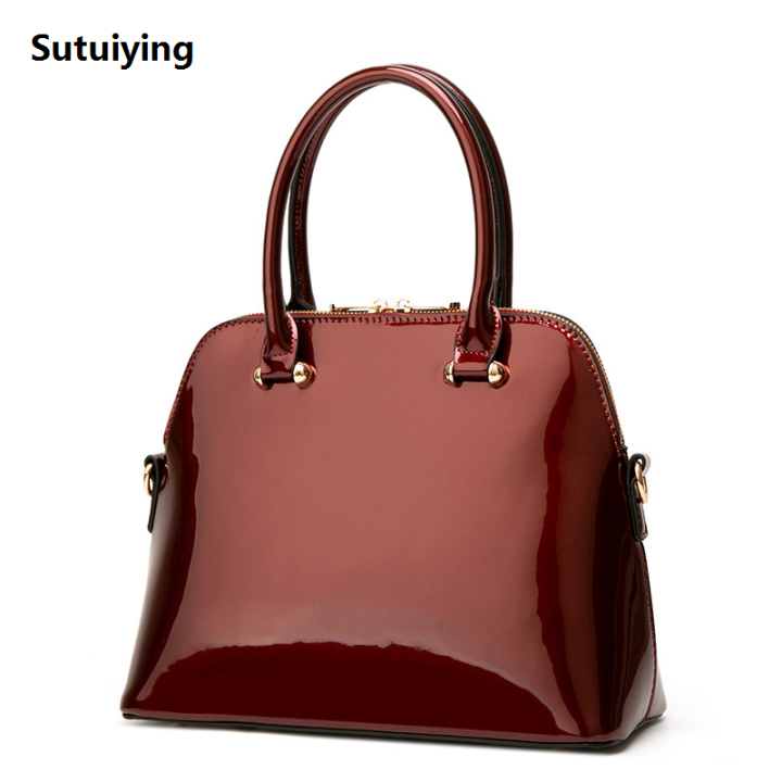 Sutuiying%202025%20New%20Patent%20Leather%20Women%20Bag%20Handbag%20Fashion%20Shoulder%20Luxury%20Bag%20Crossbody%20High%20Quality%20Daily%20Commuter%20Bag%20women%20-%20Image%205