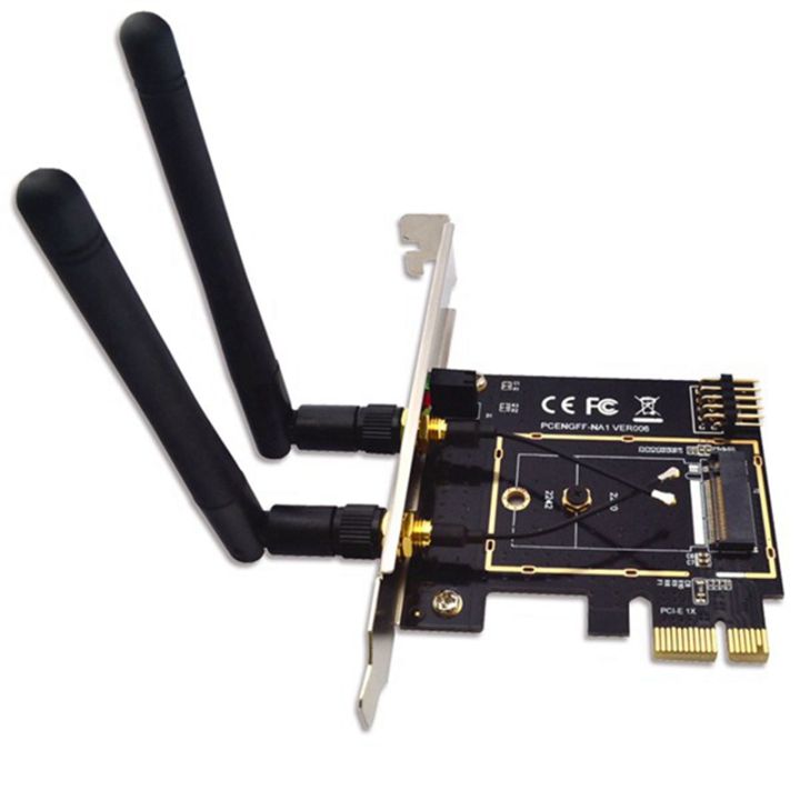NAMUNY%20M.2%20Wifi%20Adapter%20M2%20Ngff%20Key%20A-E%20to%20Mini%20Pci%20Express%20Wifi%20Raiser%20PCI-E%201X%20NGFF%20Wireless%20Support%20Mini%20Pcie%20Network%20Card%20A%20-%20Image%206