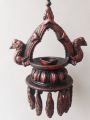 Hanging Paanas/Panas/Kha Dalo/ Diyo Holder(Home Decor/ Interiors/ Exterior/ Traditional/Ritual) - Ceramic -2ft(length) by 10inch(diameter). 
