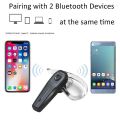 【Whoever uses it, who praises it】Business Noise Waterproof Headset Bluetooth 5.0 Headset Drive Call Bluetooth Headset. 