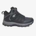 Black Trekking Shoes For Men. 