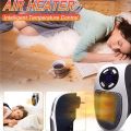 Electric Space Heater Low Energy Consumption Built-In Safety Features Portable Compact Whisper Quiet. 