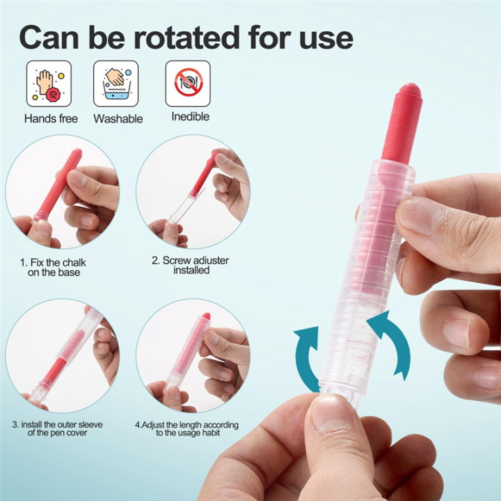 Sojhoop%2015Pcs%20Dustless%20Chalk%20Set%20with%20Chalkboard%20Eraser,%20Colored%20Chalk%20with%20Holder,Color%20Sidewalk%20Chalk%20for%20Kids,%20Chalk%20Paint%20-%20Image%207